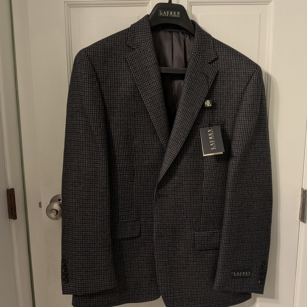Ralph Lauren Men's Charcoal Blazer , New with Tag